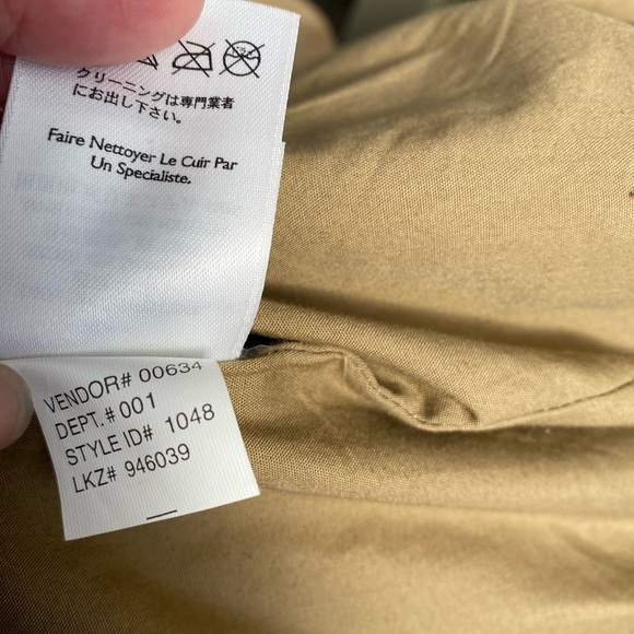 Eddie Bauer leather bomber jacket. SizeXL tall - Picture 10 of 14